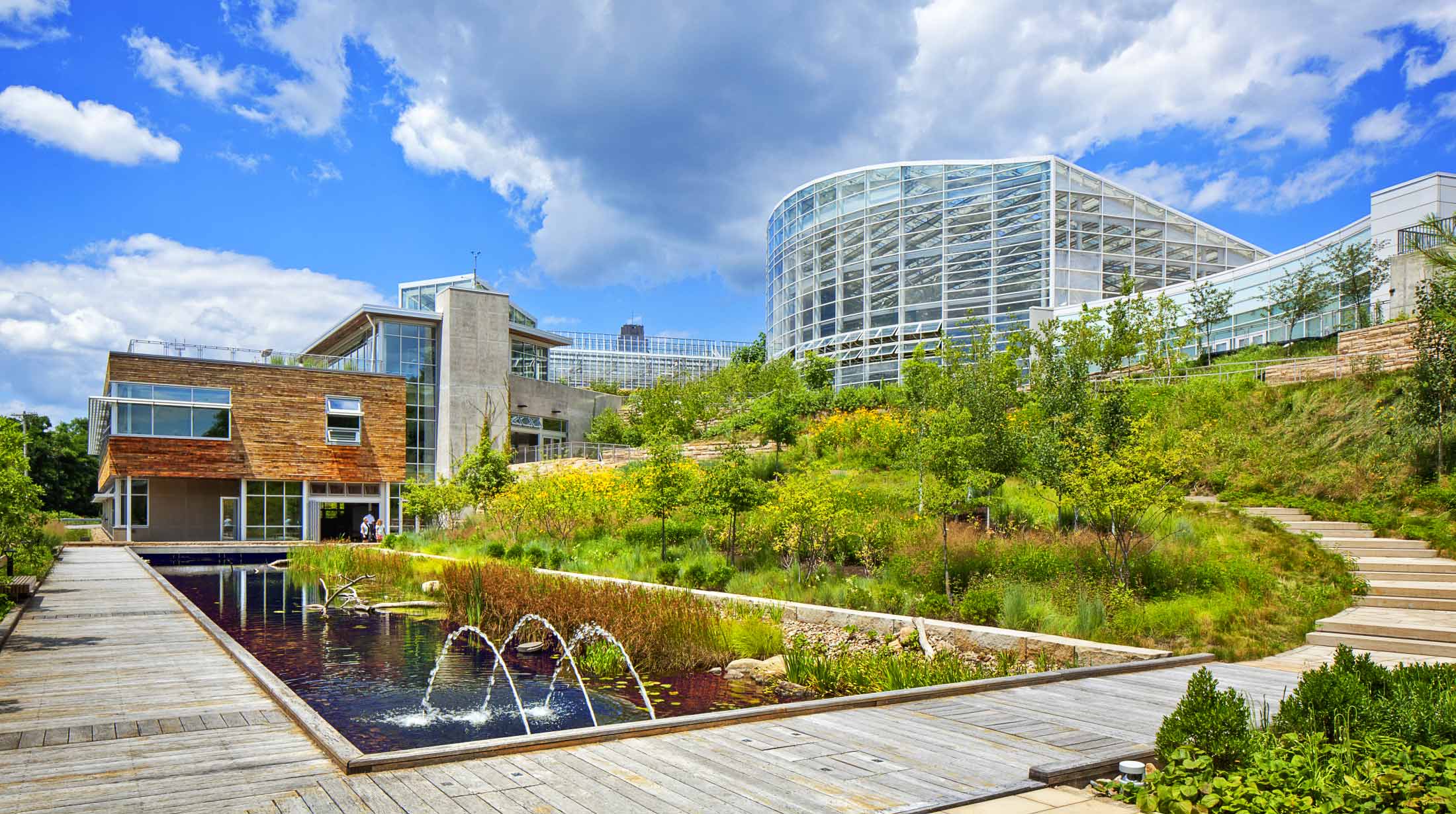 Center for Sustainable Landscapes: One of the Greenest Buildings, Museums  and Gardens in the World, Phipps Conservatory and Botanical Gardens